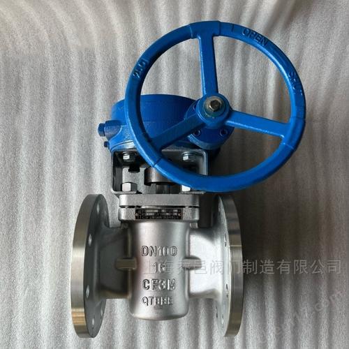 x343f-16rl涡轮不锈钢旋塞阀x343w蜗轮不锈钢旋塞阀的技术参数